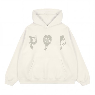 Hoodie Pezet POP Ecru