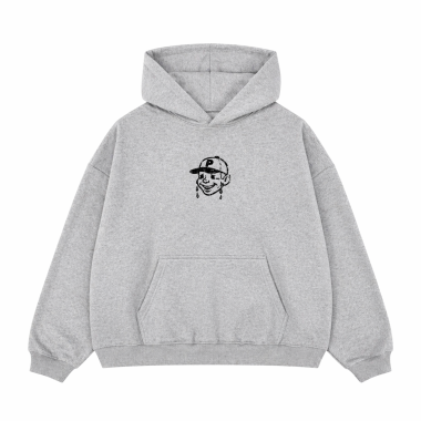 Hoodie Pezet POP Grey